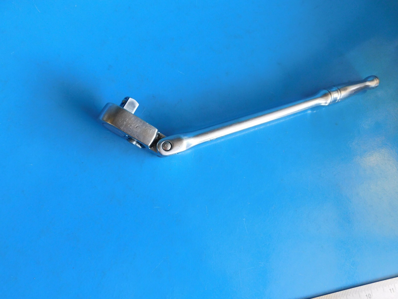 USED, SNAP ON TOOLS 3/8 IN. DR. LONG FLEX HANDLE RATCHET, PART #F731