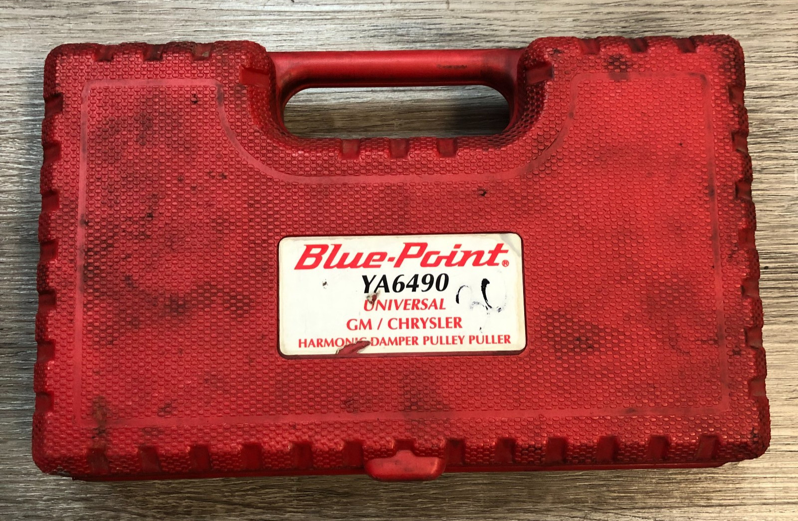 Blue Point YA6490A Universal GM Chysler Harmonic Dampener Pulley Puller w/ Case