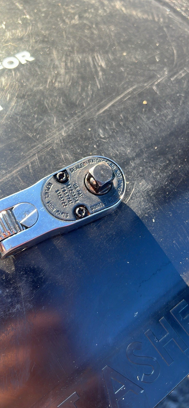 Snap On 3/8 Locking Flex Head Ratchet