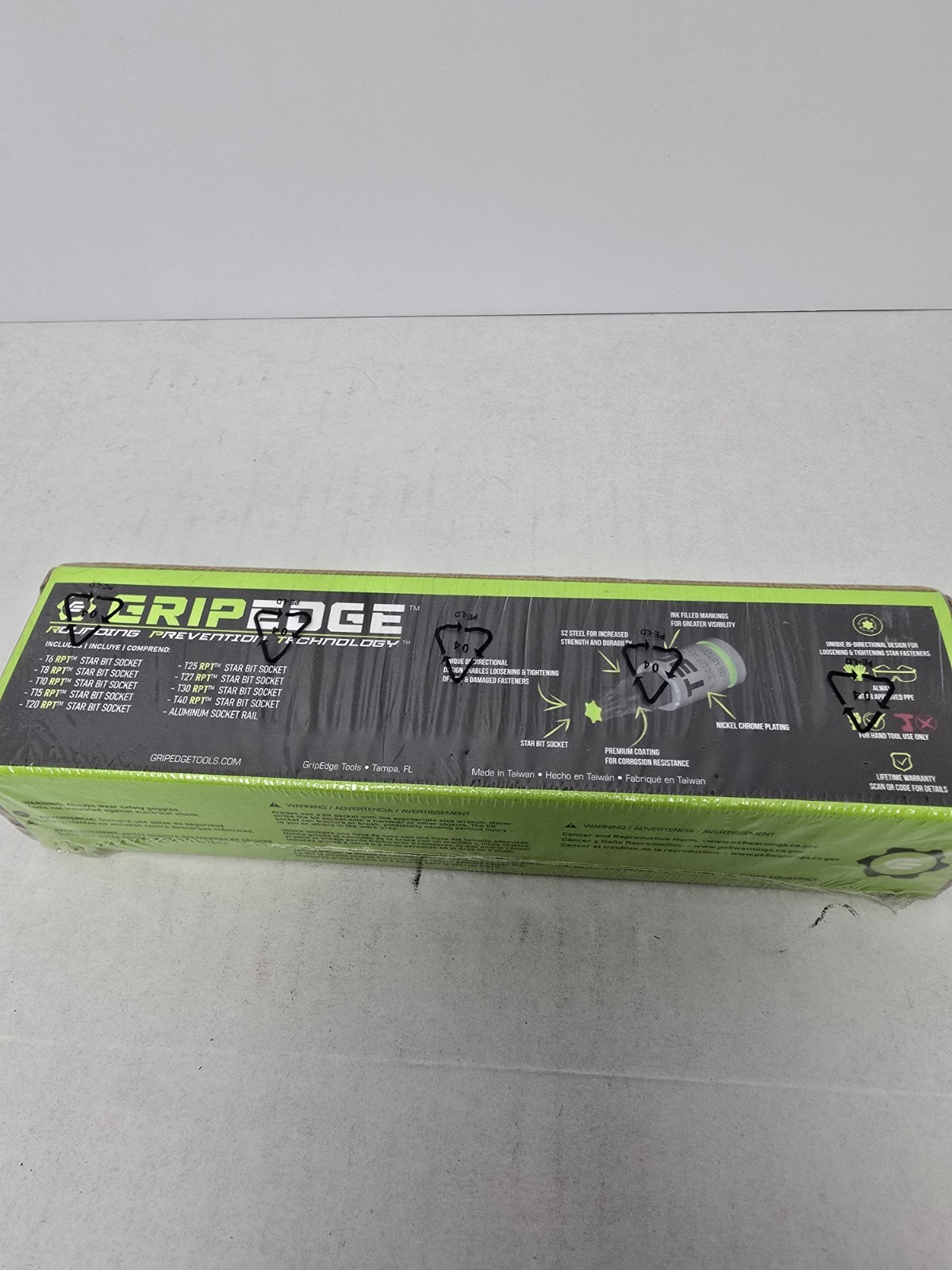 GRIPEDGE Tools | 9PC RPT Star Driver Set | Sizes T6 – T40 | 1/4» One Size