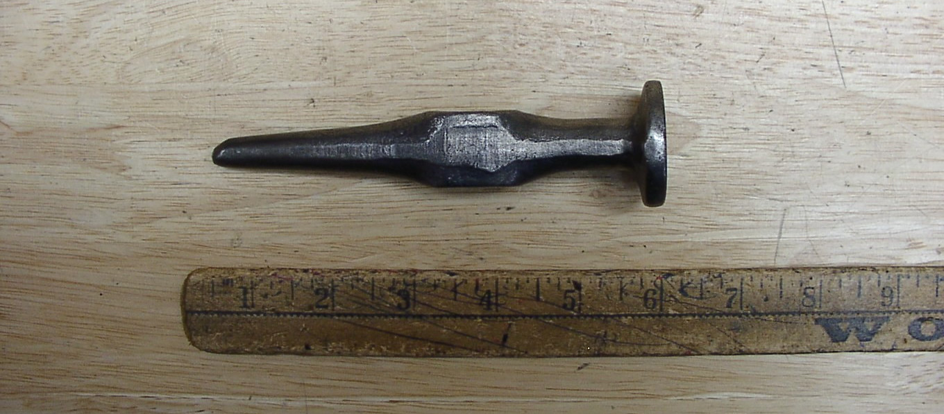 Vintage Unbranded 9.5oz. Auto Body Dinging Hammer Head,5-7/16″,1-7/16″ Face,VGC