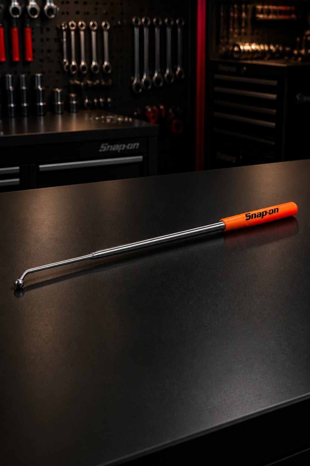 3X PROMO For Snap-on Tools MAGNETIC PICK UP TOOL TELESCOPING UP TO 21″ ORANGE 🟠