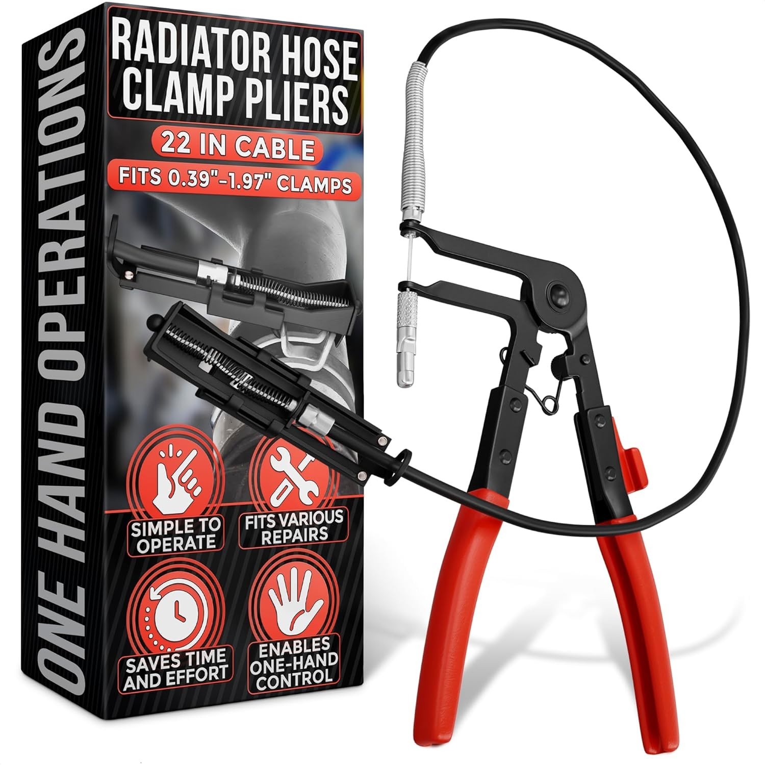 Corrosion-Resistant Hose Clamp Pliers – Effortless Removal and Installation Tool
