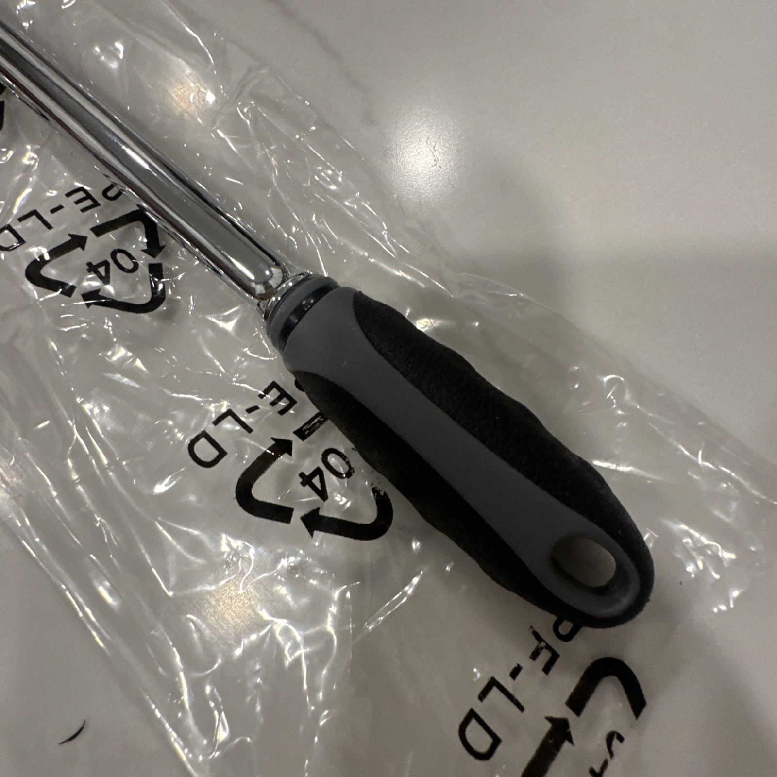 NEW Eastwood 1/4″ Drive 12″ Long Swivel Flex Head Ratchet Soft Grip Handle