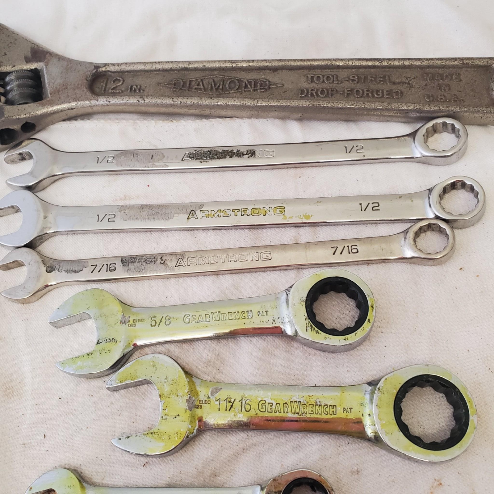 Lot of Assorted Various Wrenches & other Hand Tool LOT 461