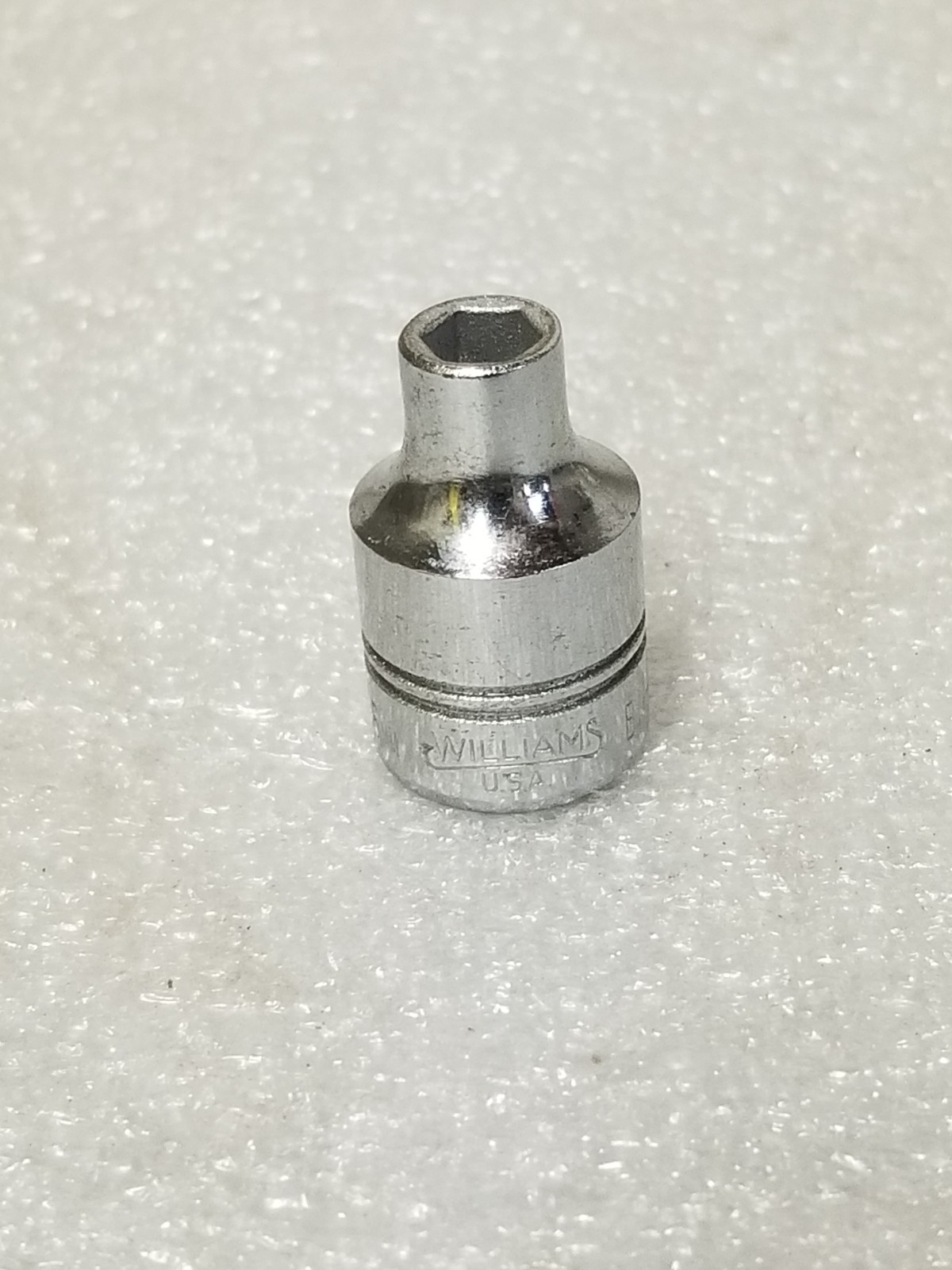Williams BM-606 Vulcan 3/8″-Drive 6-Point Standard Socket 6mm Made in USA