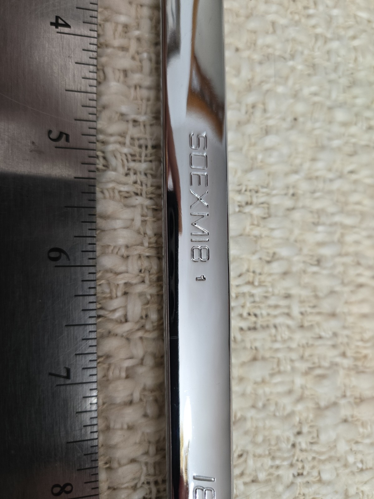 Snap-On Tools USA NEW 18mm Metric Flank Drive PLUS Combination Wrench SOEXM18