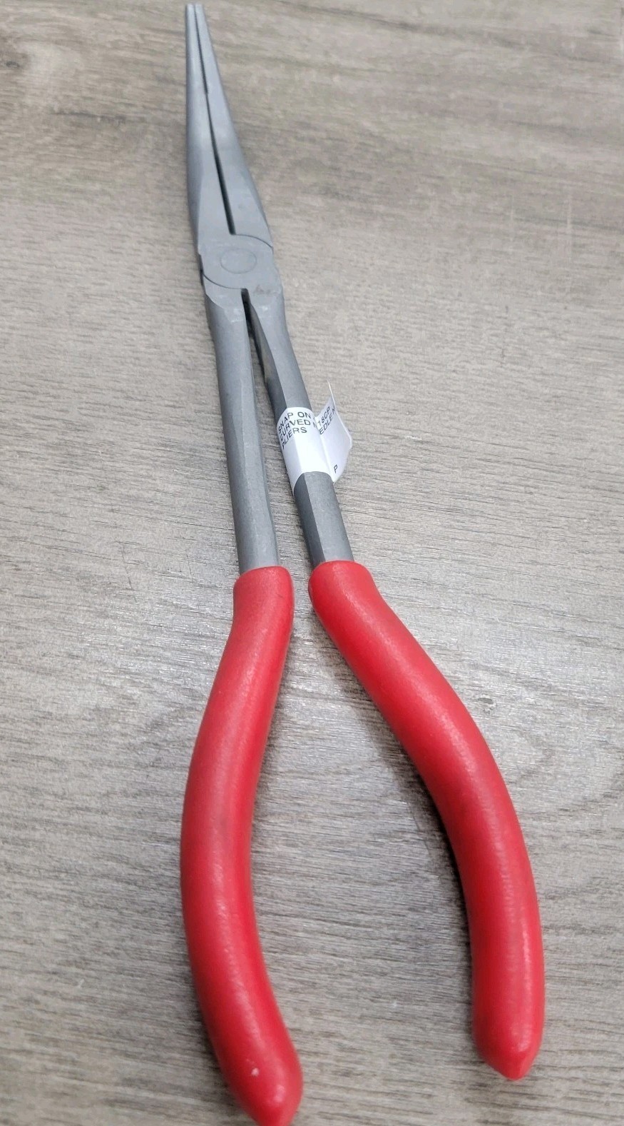 Snap-on 411BCP Long Reach 45 Degree Angle Needle Nose Pliers Made In USA 🇺🇸