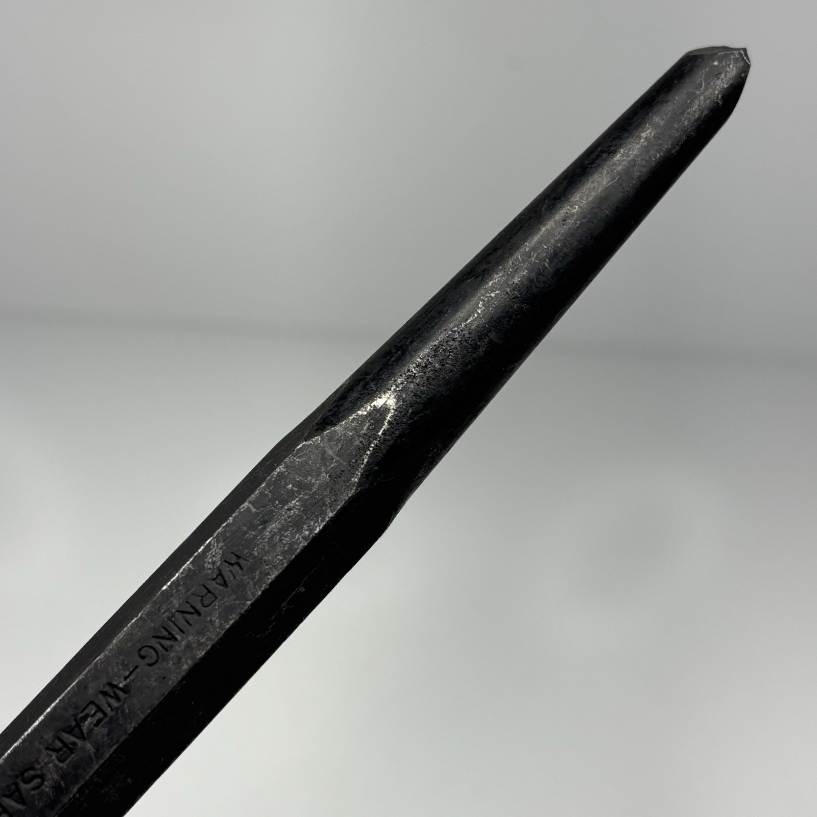 Mint Snap On Tools PPC208A 1/4 Point Black Oxide 6-1/4” Starter Punch USA 1977