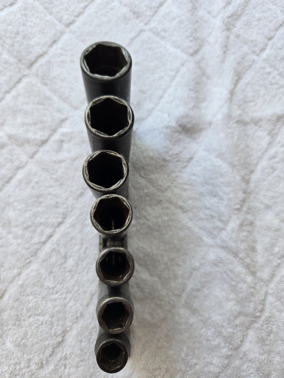 Snap-on 7-Piece 3/8″ Drive 6-Point Deep Impact pact Socket Set 3/8″ to 3/4″ SIMF