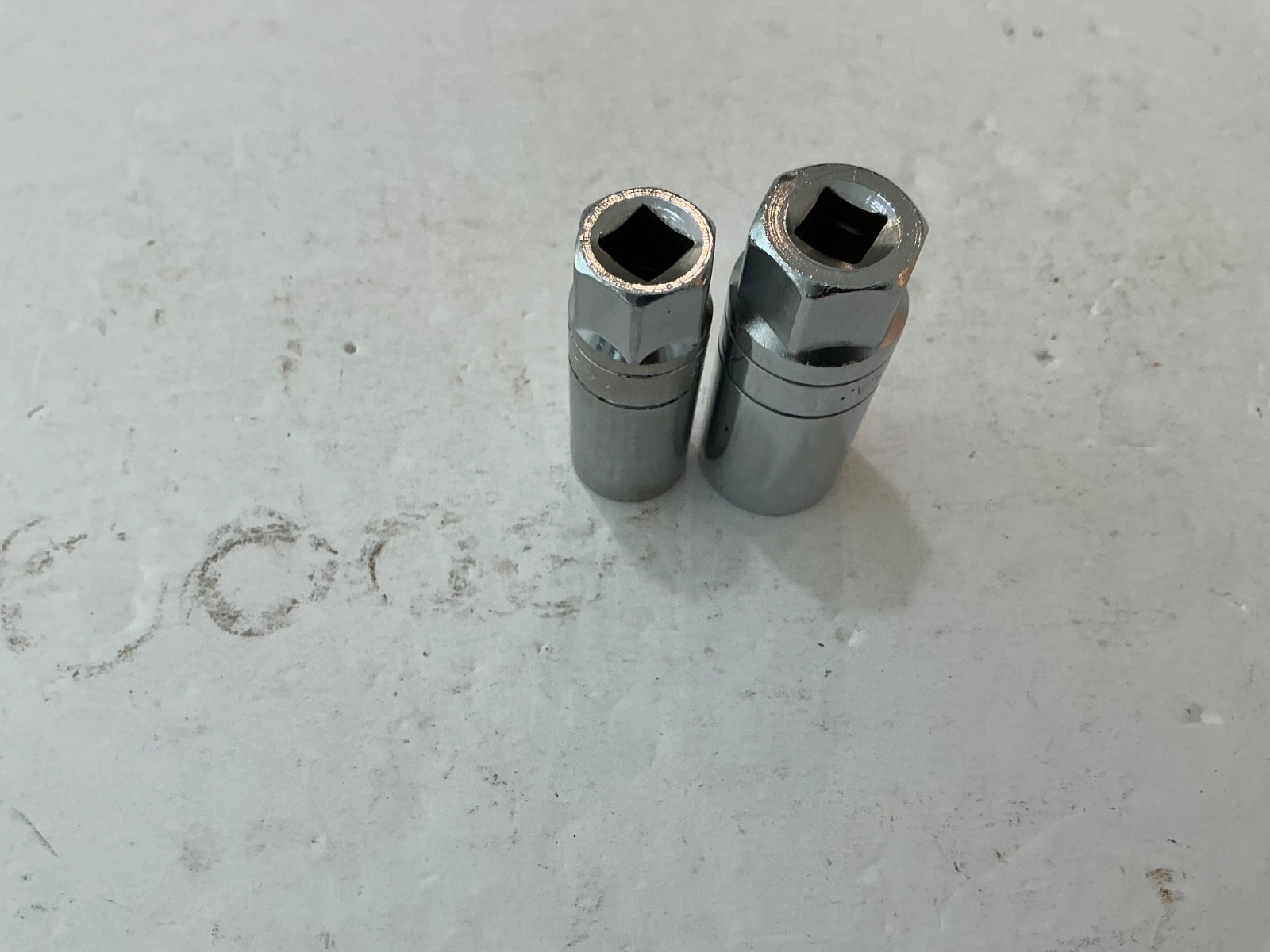S-K 2 pc 3/8″ drive 5/8” & 13/16” spark plug socket set made in USA