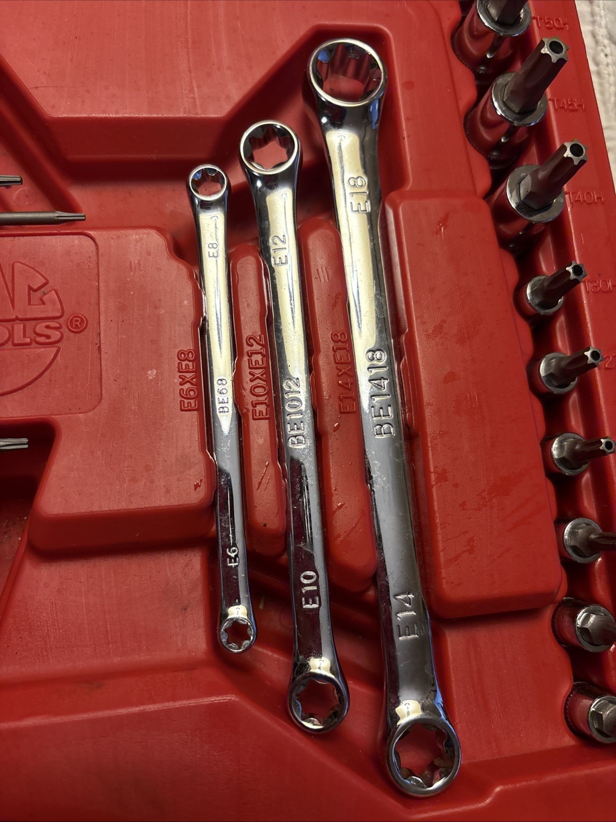 Mac Tools 62pc Star Driver and Wrench Set SMXT62B