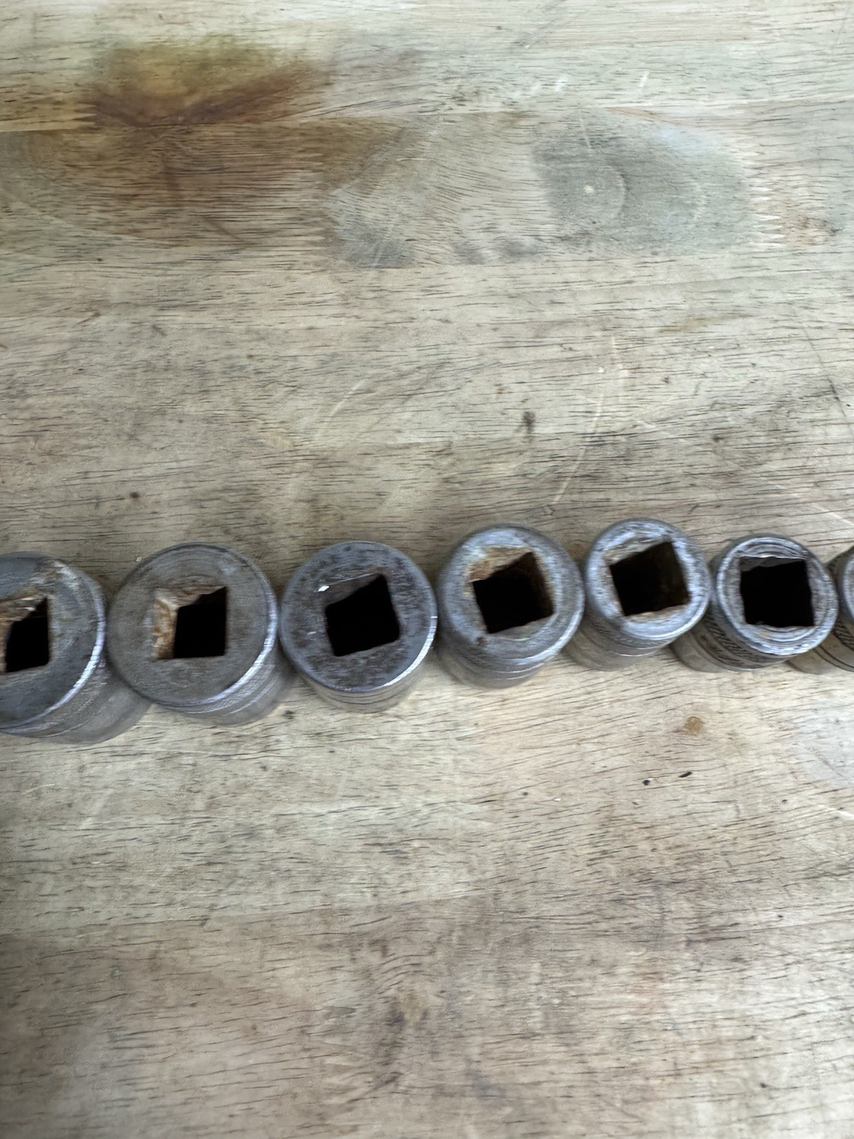 Vintage S-K tools sockets / mixed lot Of 10, 1/2” And 3/8” drive, USA