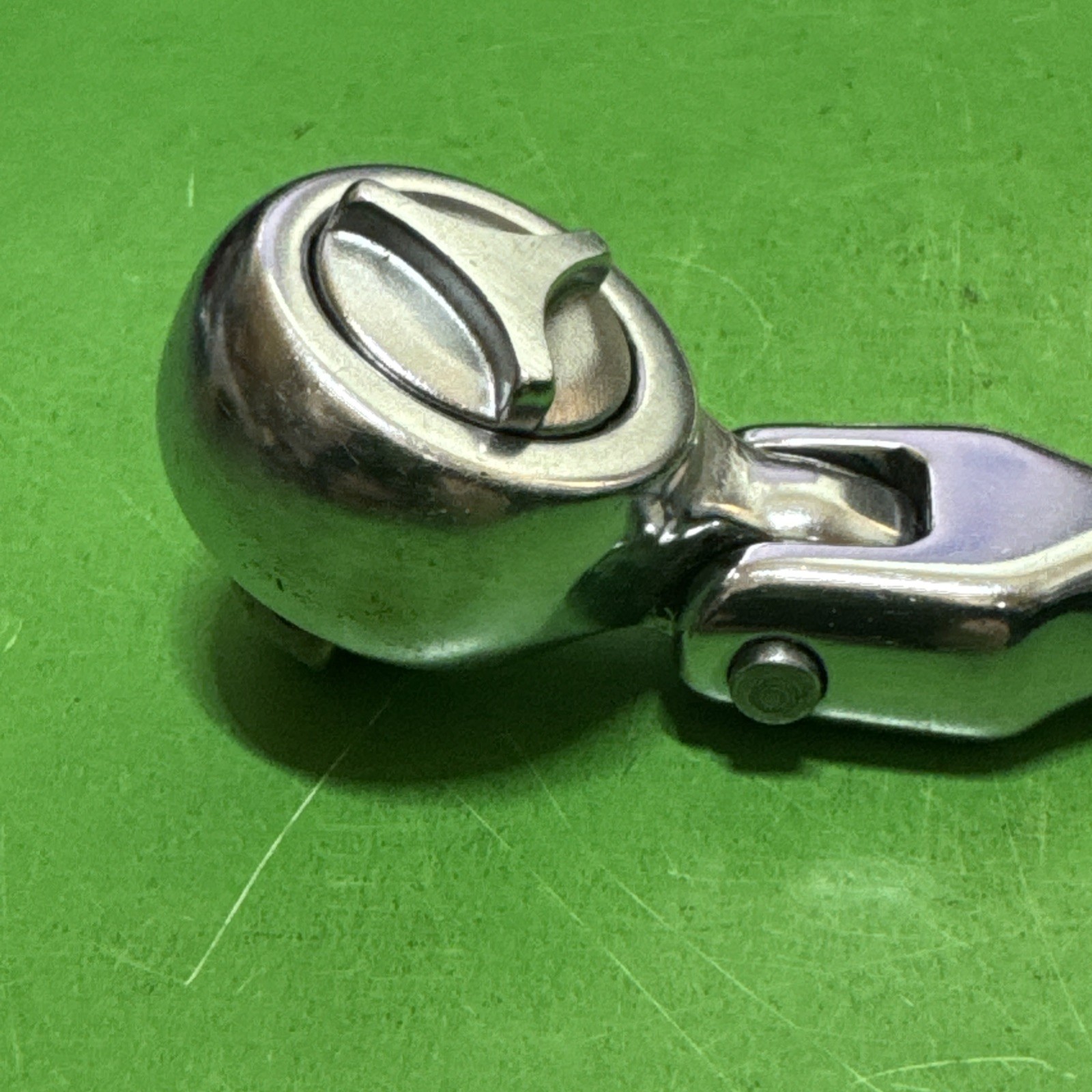Rare Vintage Indestro Super USA 3/8″ Drive Flex Head Reversible Ratchet MPN 2736