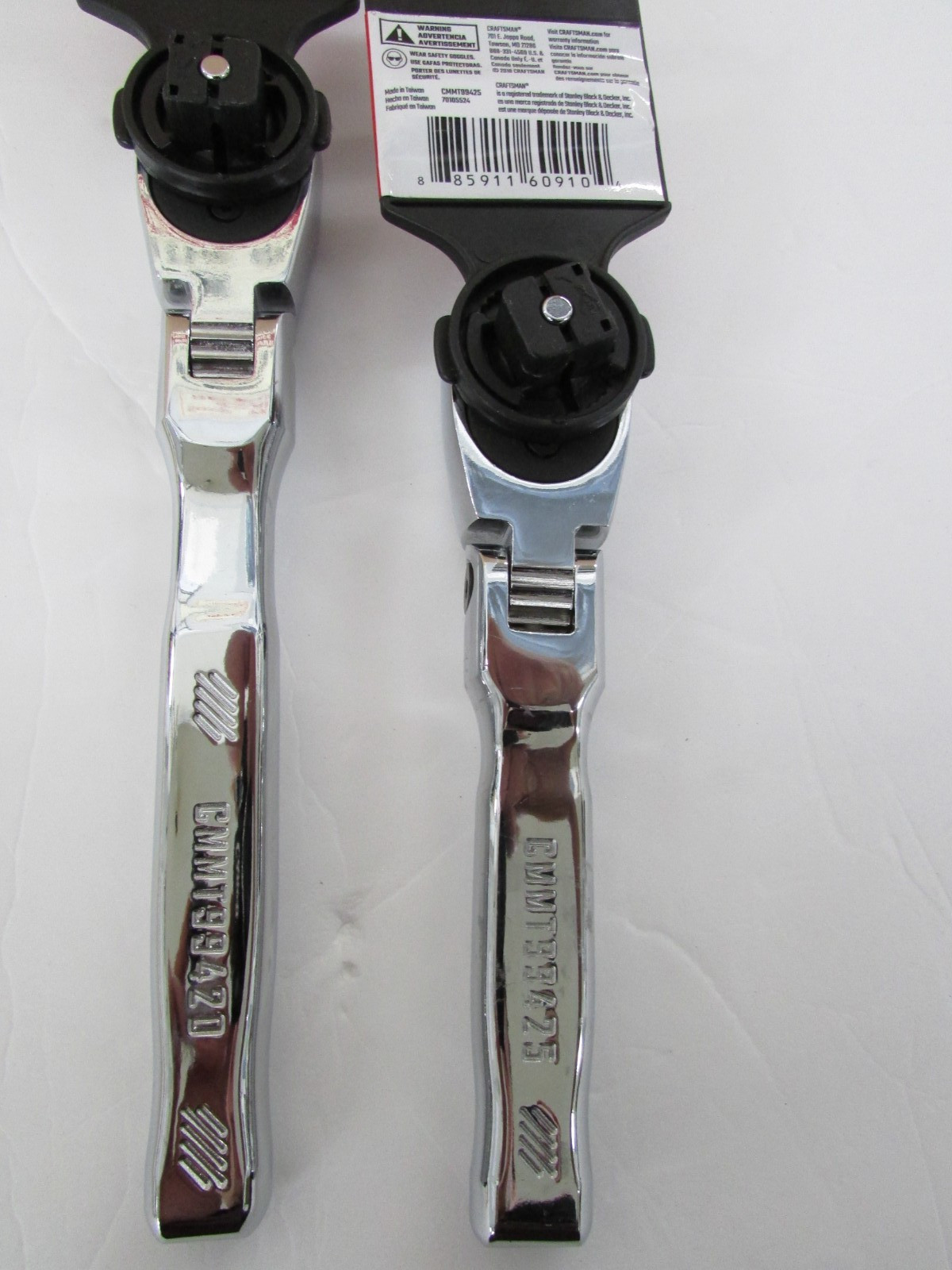 Craftsman Ratchet 3/8” Flex head cmmt99425 6 inch and cmmt99420 7 inch long 2TT