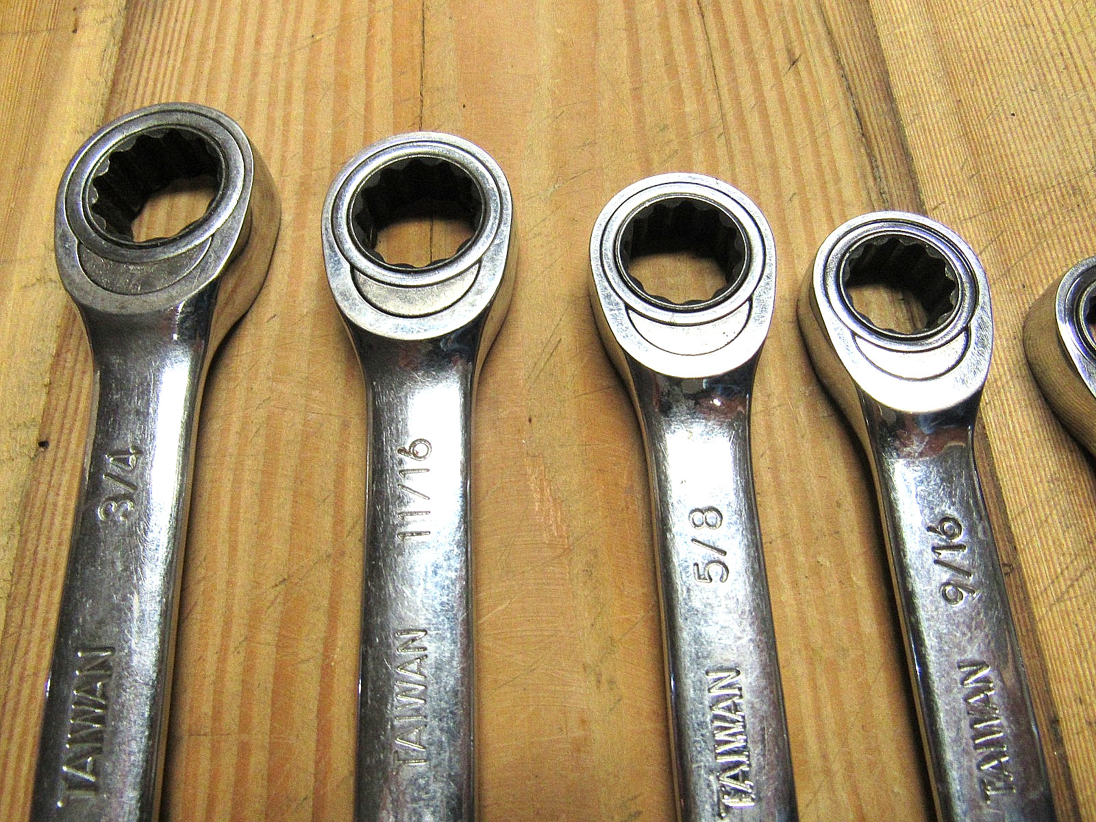 Blackhawk Ratchet Wrench Combination 7 Piece Set GOOD Condition