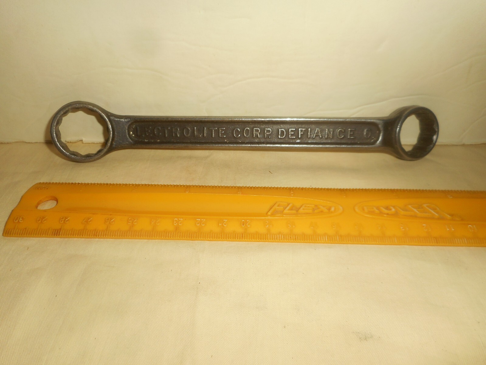 LECTROLITE Corp DEFIANCE OH 7/8″ x 13/16″ 12 point Offset Box End Wrench