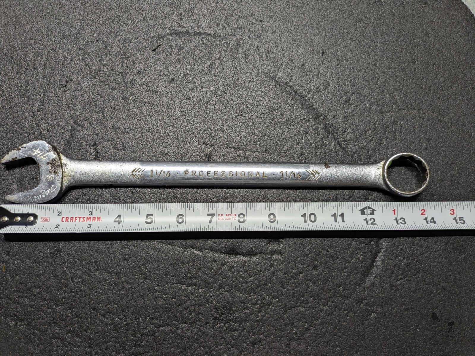 Proto 1234 Professional Combination Wrench 1-1/16″ 12-pt Made in USA