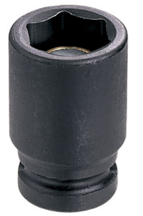 8mm Magnetic Socket -1/4″ Drive Shallow Standard Length Grey Pneumatic GRE-908MG