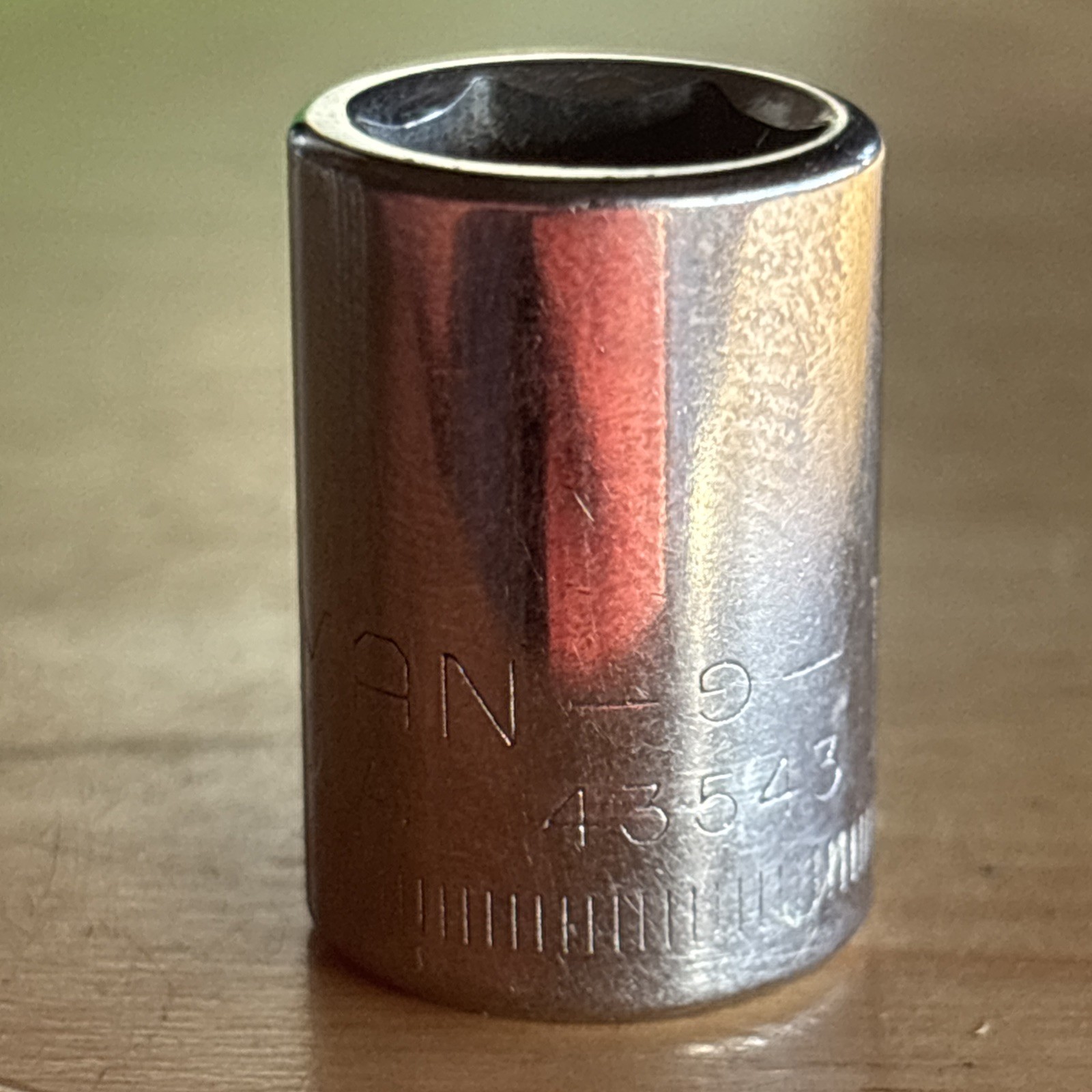 Craftsman 11mm Shallow Socket 3/8″ Drive 6 Point Inverted G Series 43543 USA