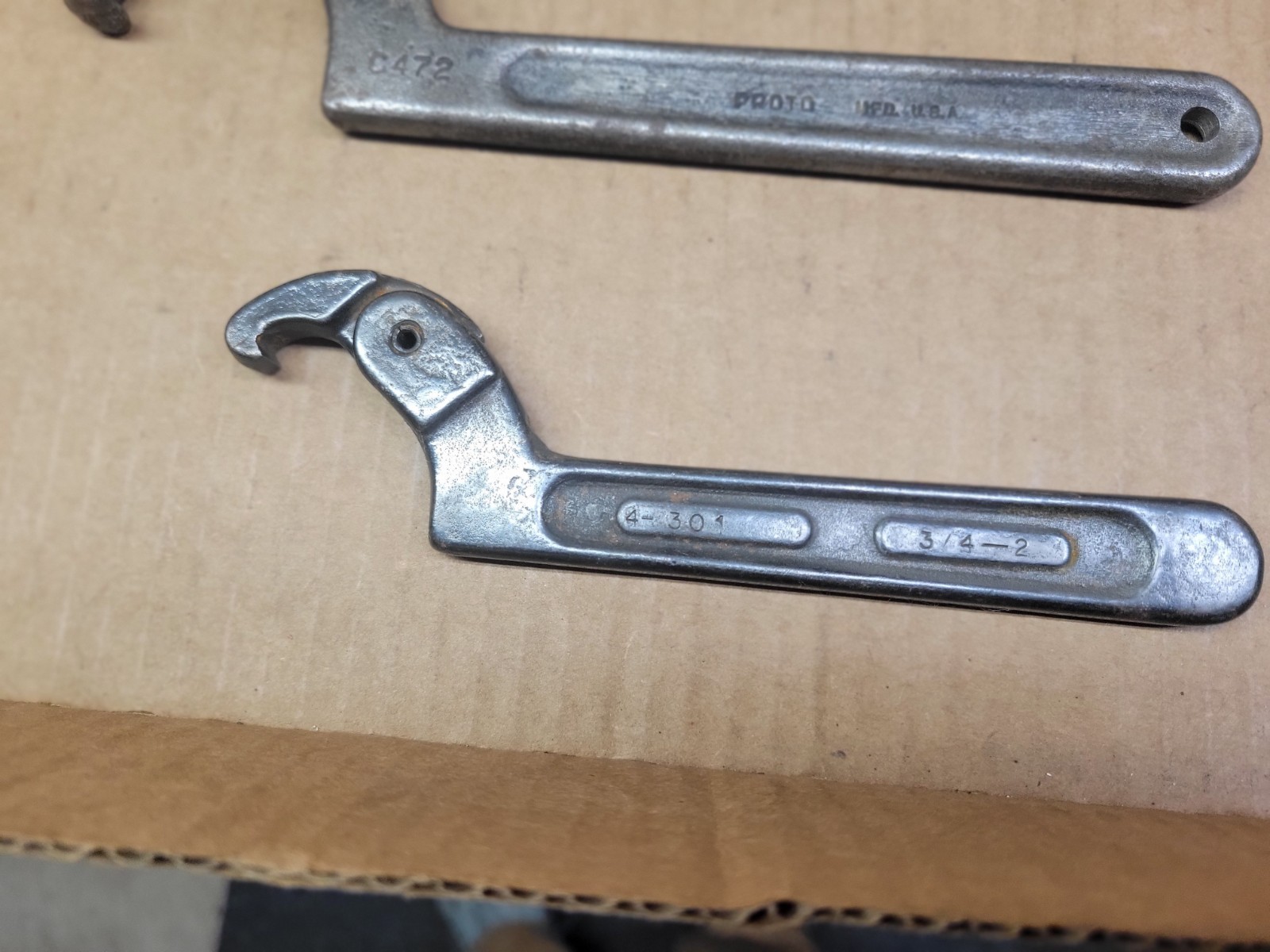Armstrong Proto Fairmount 3-Piece Adjustable Hook Spanner Wrench Set
