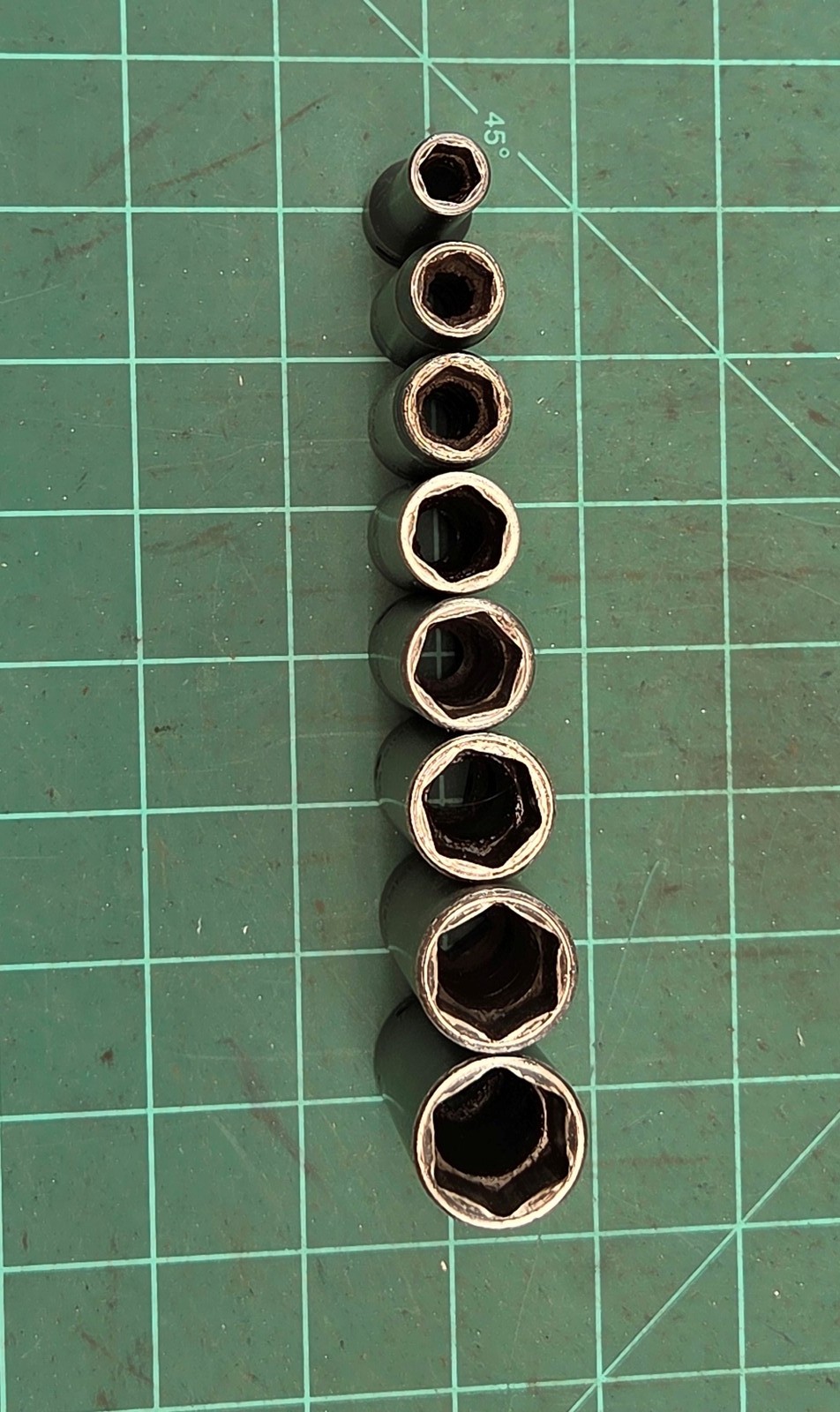 Snap On Tools 3/8″ Drive SIMF Deep Impact Socket Set 5/16″ – 3/4″ SAE 8 pcs