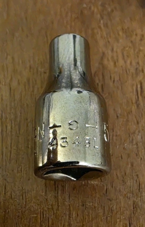 Craftsman USA 5/32″ Socket 6 point 1/4″ Drive Inverted G 43481