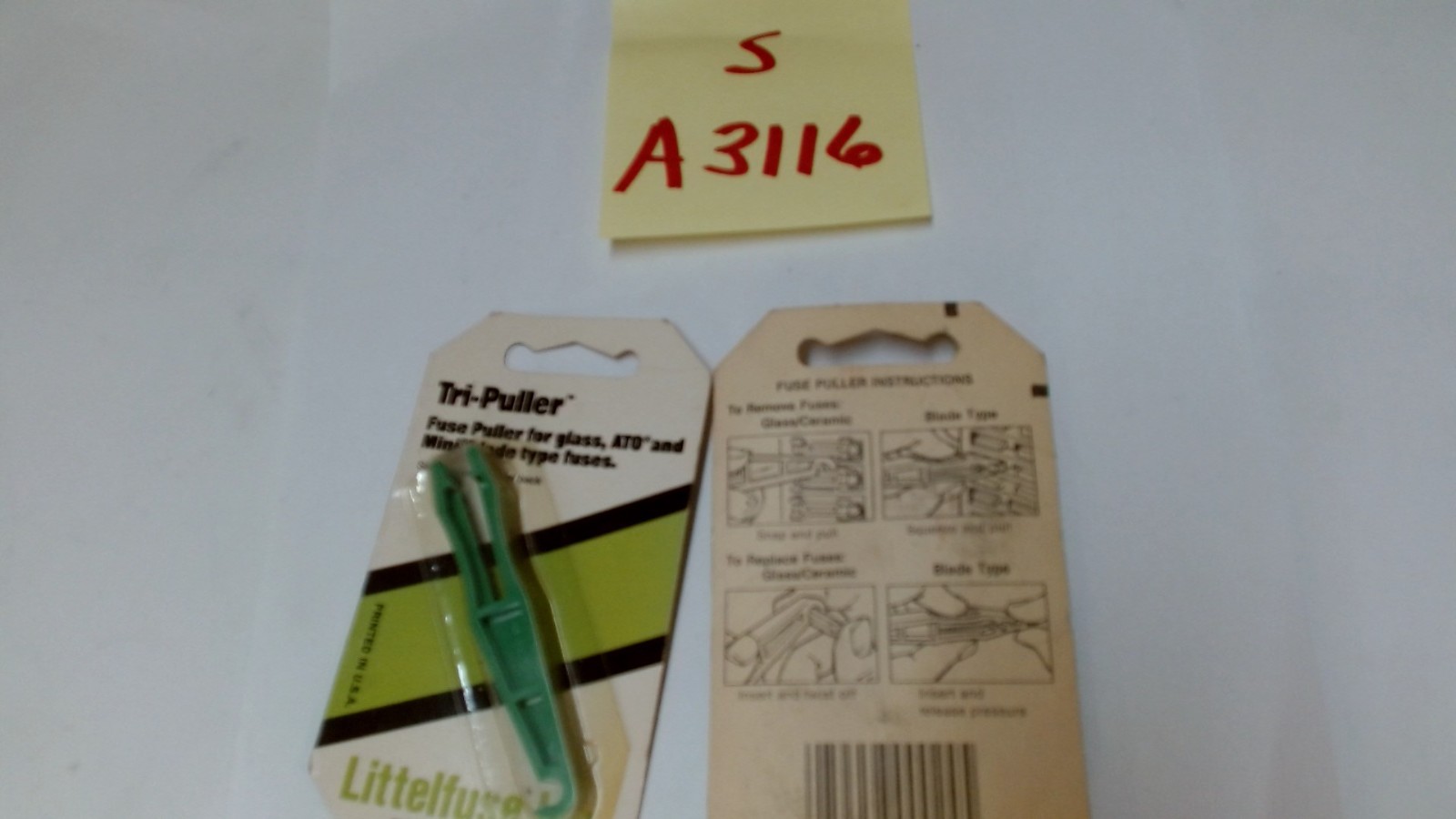 097023 LITTLE FUSE TRI PULLER ( LOT OF 2)