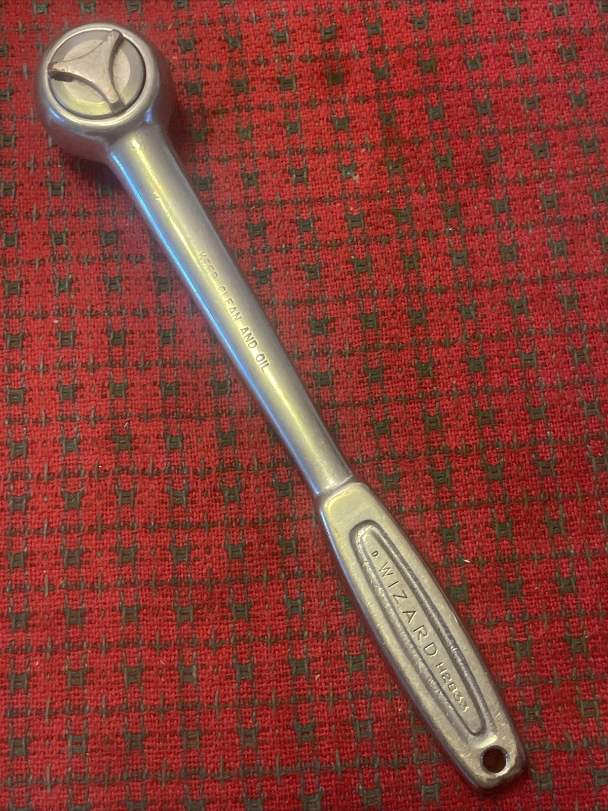 Vintage Wizard Tools Ratchet USA 🇺🇸 Excellent 1/2 Drive