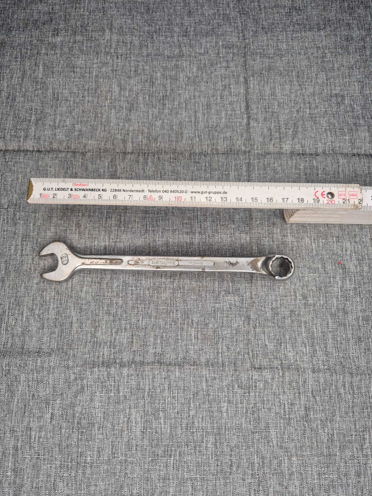 Gedore No. 1B Combination Wrench 13mm Combination Wrench Spanner Tool Germany