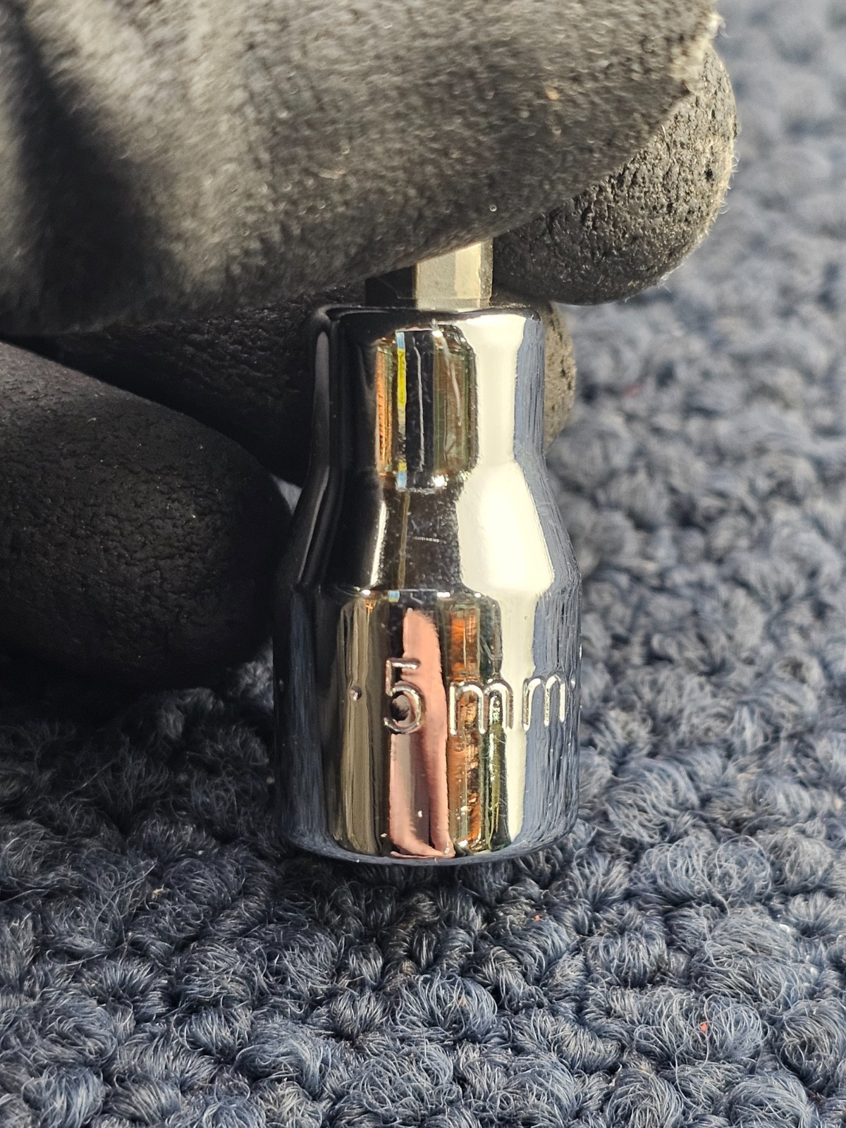 SK Hand Tools 45965: 3/8″ Drive 5mm Long Ball Hex Bit Socket