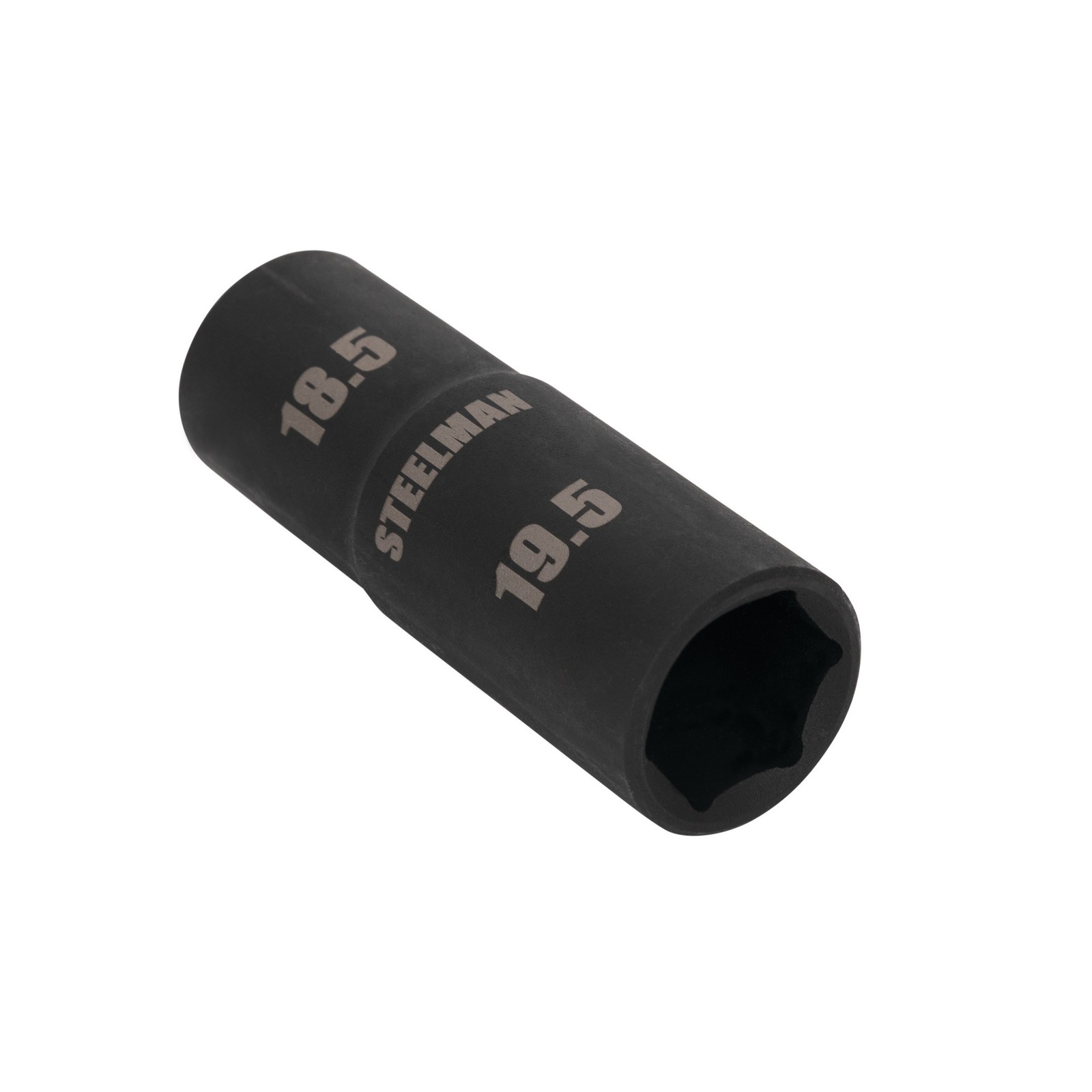 Steelman 1/2 in. Drive 6-Pt Thin-Wall 18.5 x 19.5mm Impact Flip Socket 97025