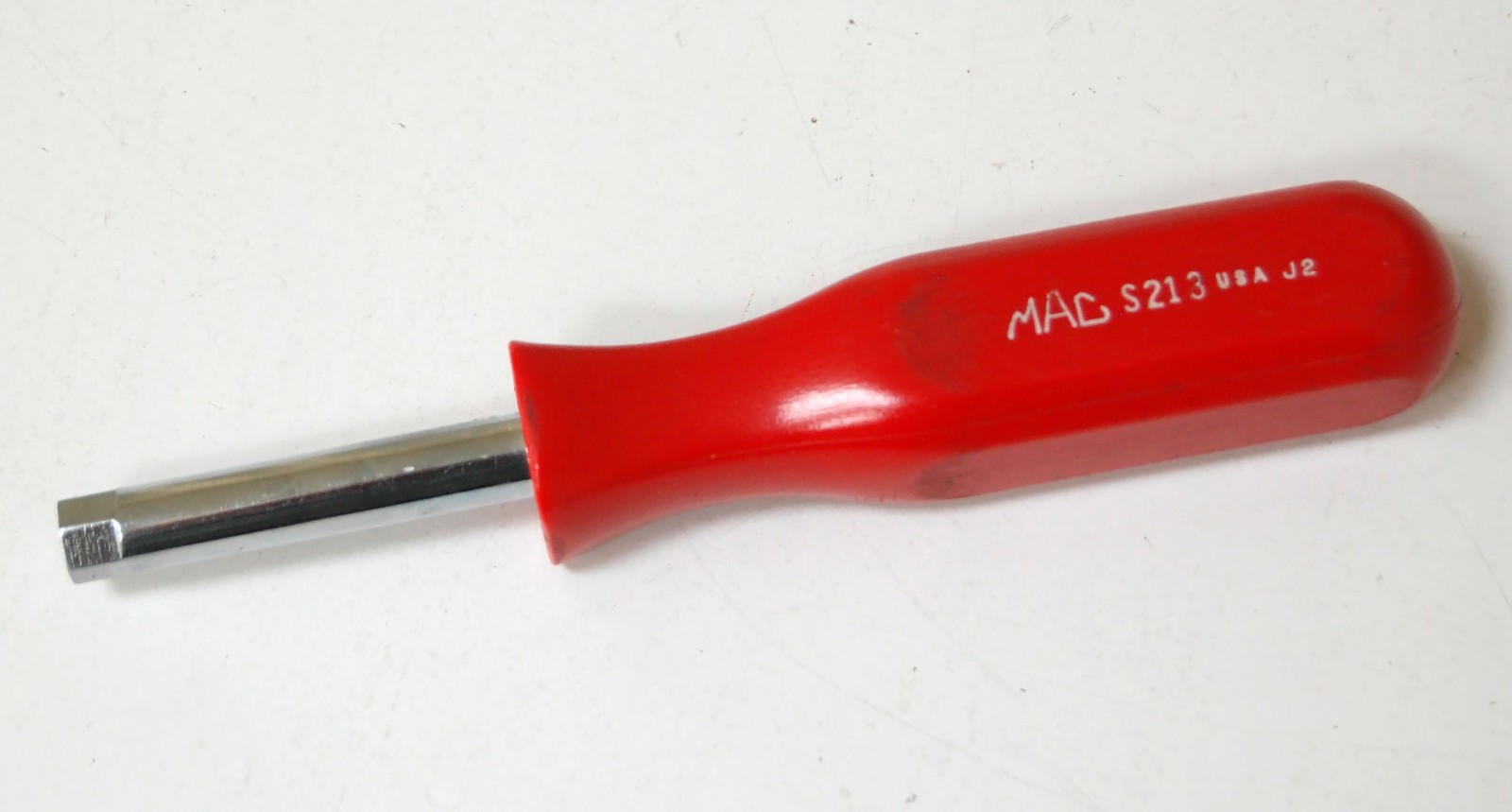 MAC S213 Hex Driver .328″ GM Door Panel Emblems Etc. Red Handle USA