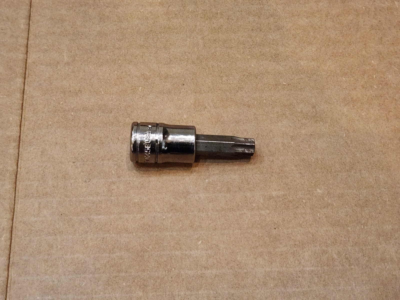 Snap-On Tools 3/8″ Drive Chrome Socket TORX T45 Bit FTX45E USA