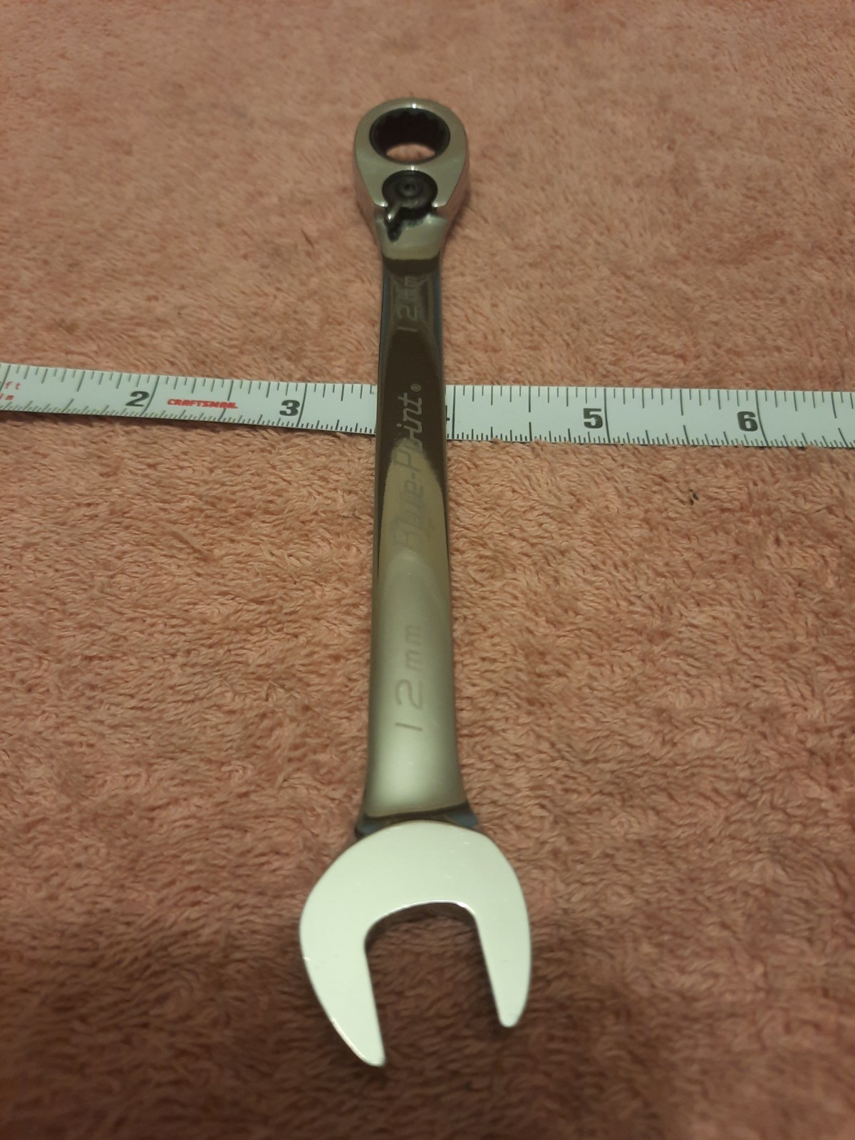 Blue Point By Snap On Tools 12 Mm Combination Ratchet Wrench Reversible