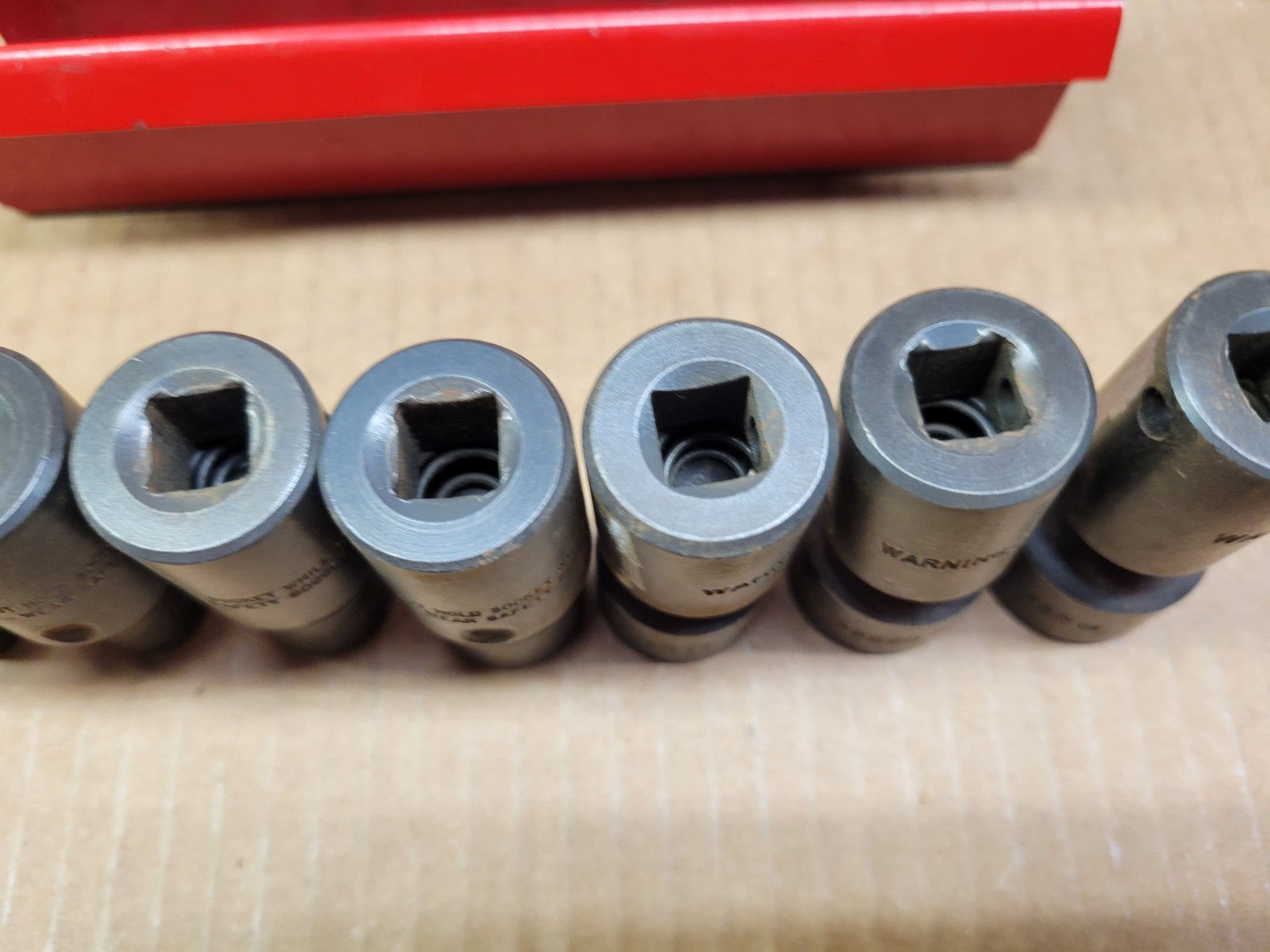 Mac Tools USA 7-Piece 3/8″ Drive 12-Point Impact Swivel Socket Set 3/8 – 3/4″