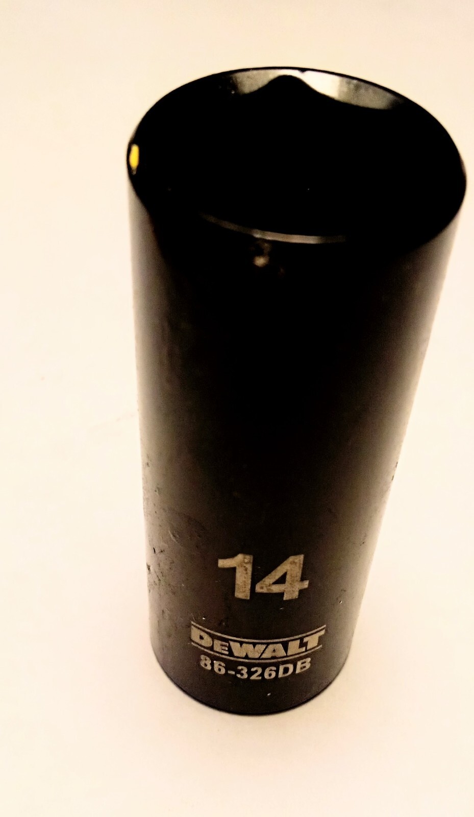 Dewalt 14 mm x 3/8″socket 86-326DB Black Chrome 6 Pt Free Shipping