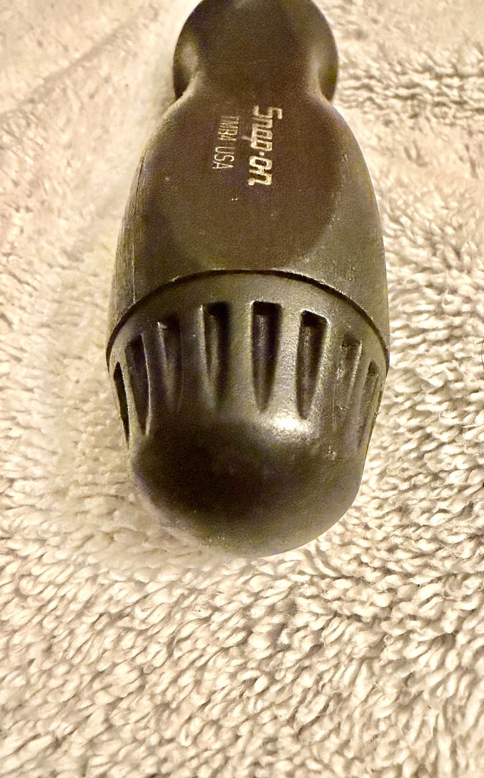 Snap-on TMR4 1/4″ Ratcheting Driver Black Hard Handle + 8mm TMM8 10mm TMM10 Sock