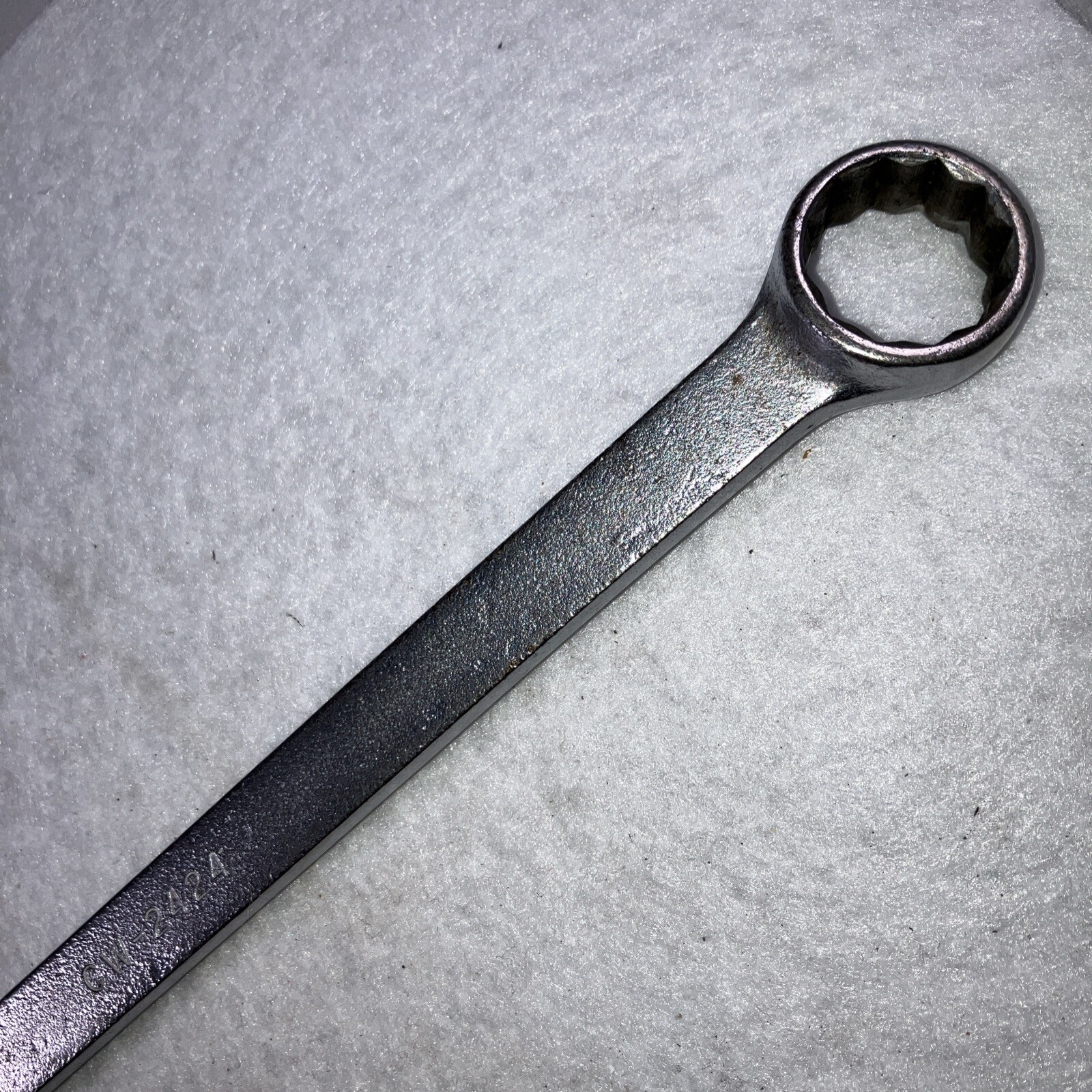 Cornwell CW2424 SAE 3/4”Combination Wrench 12 Point USA Satin Chrome Vintage