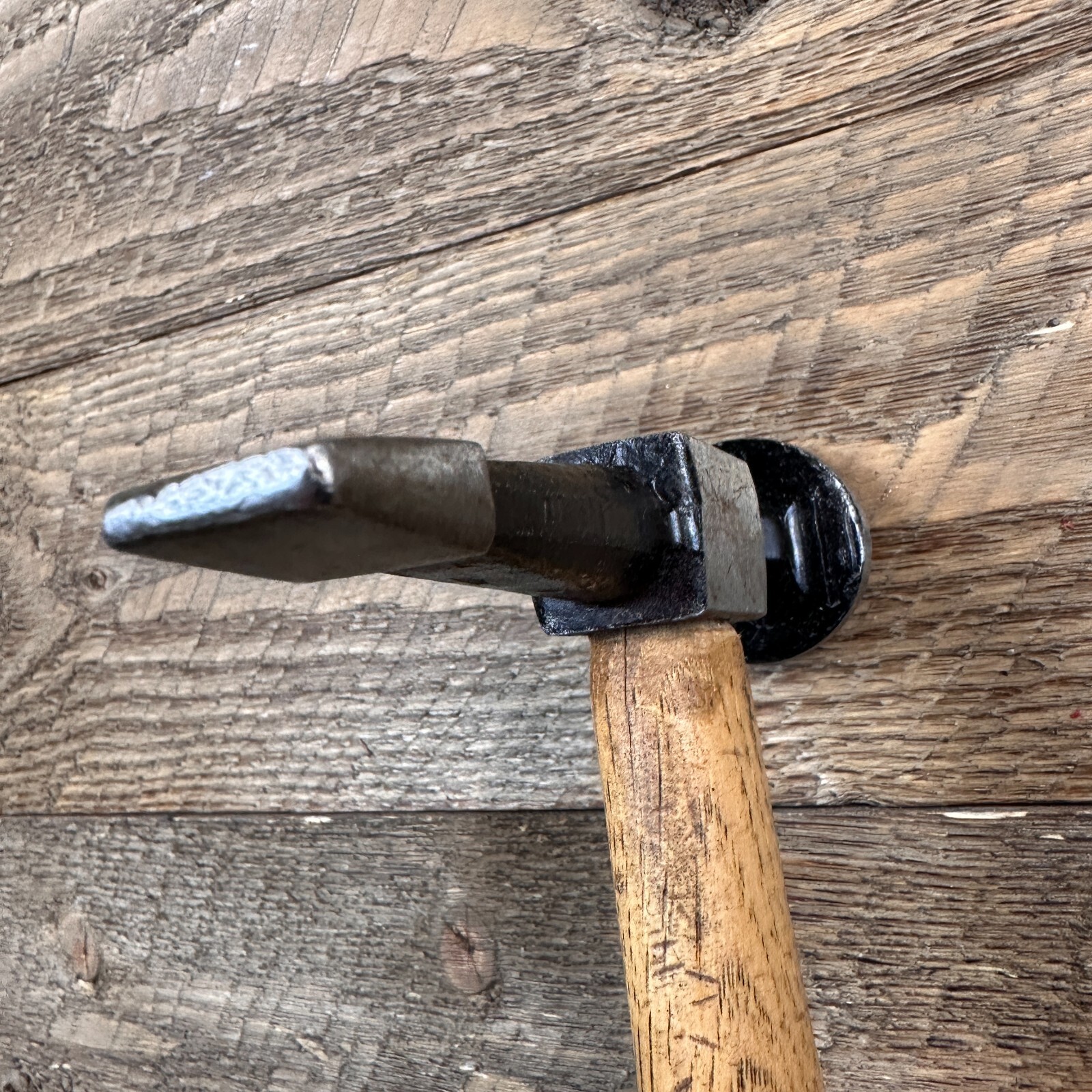Vintage Auto Body Cross Peen Finishing Hammer 16 oz. Fire Brand