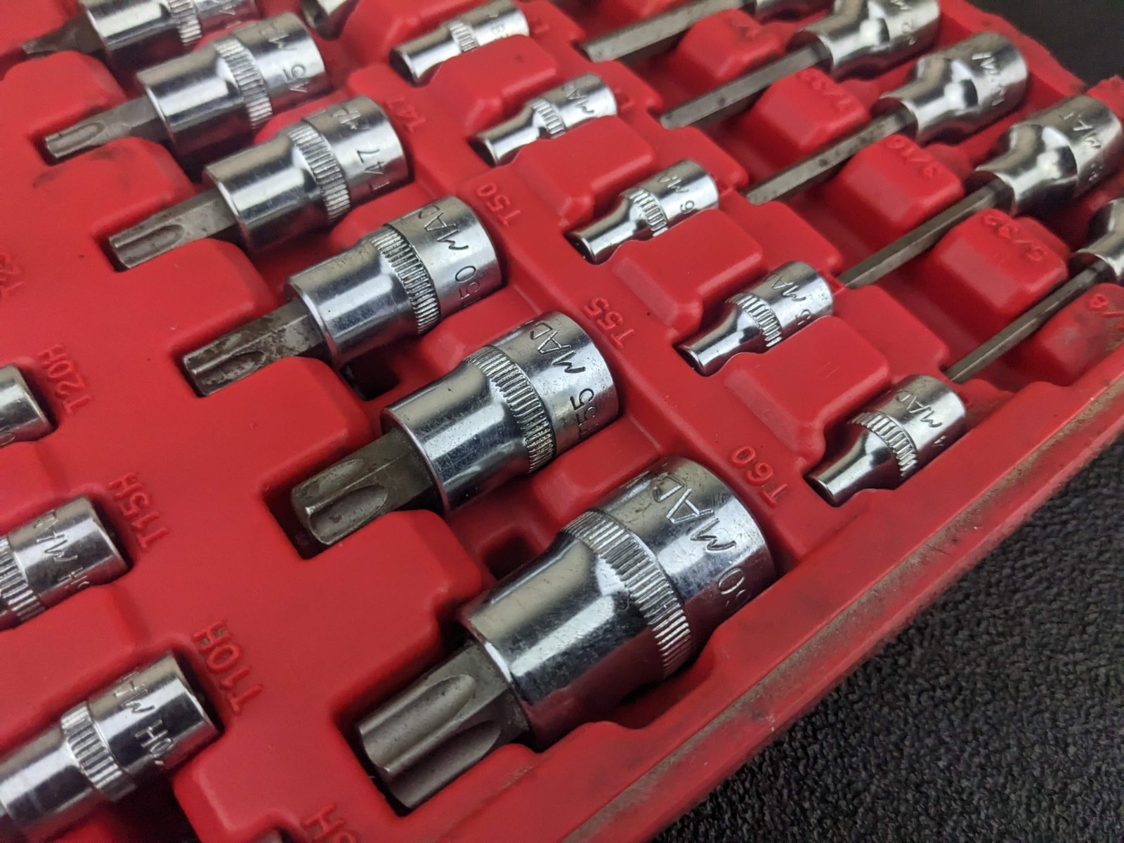 #bj900 MAC Tools SMXVHT50B Master Hex & Star Bit Driver Set