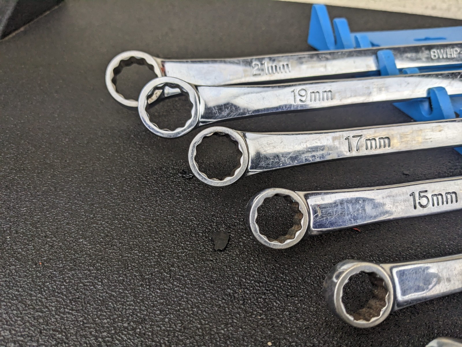 #bn786 Cornwell WBWMLOHP7ST Long Metric MM Box End Wrench Set 12 pt 8mm to 22mm