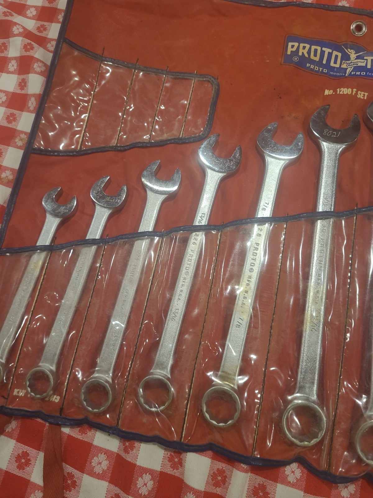 PROTO PROFESSIONAL 10-Piece 12-Point SAE Combination Wrench Set 5/8 to 1-1/4″