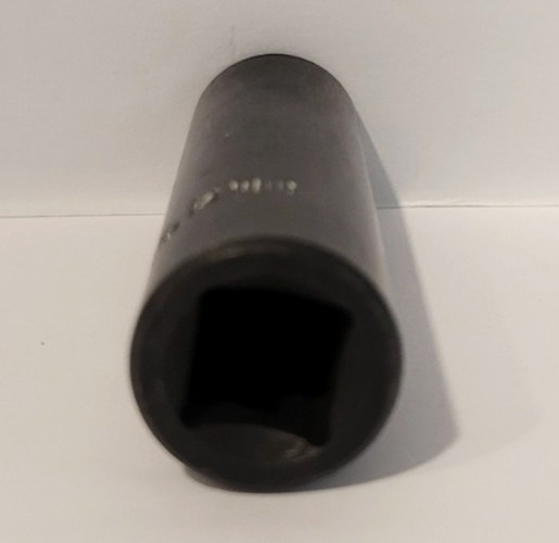 14 MM black impact socket, 1/2″ drive black chrome vanadium