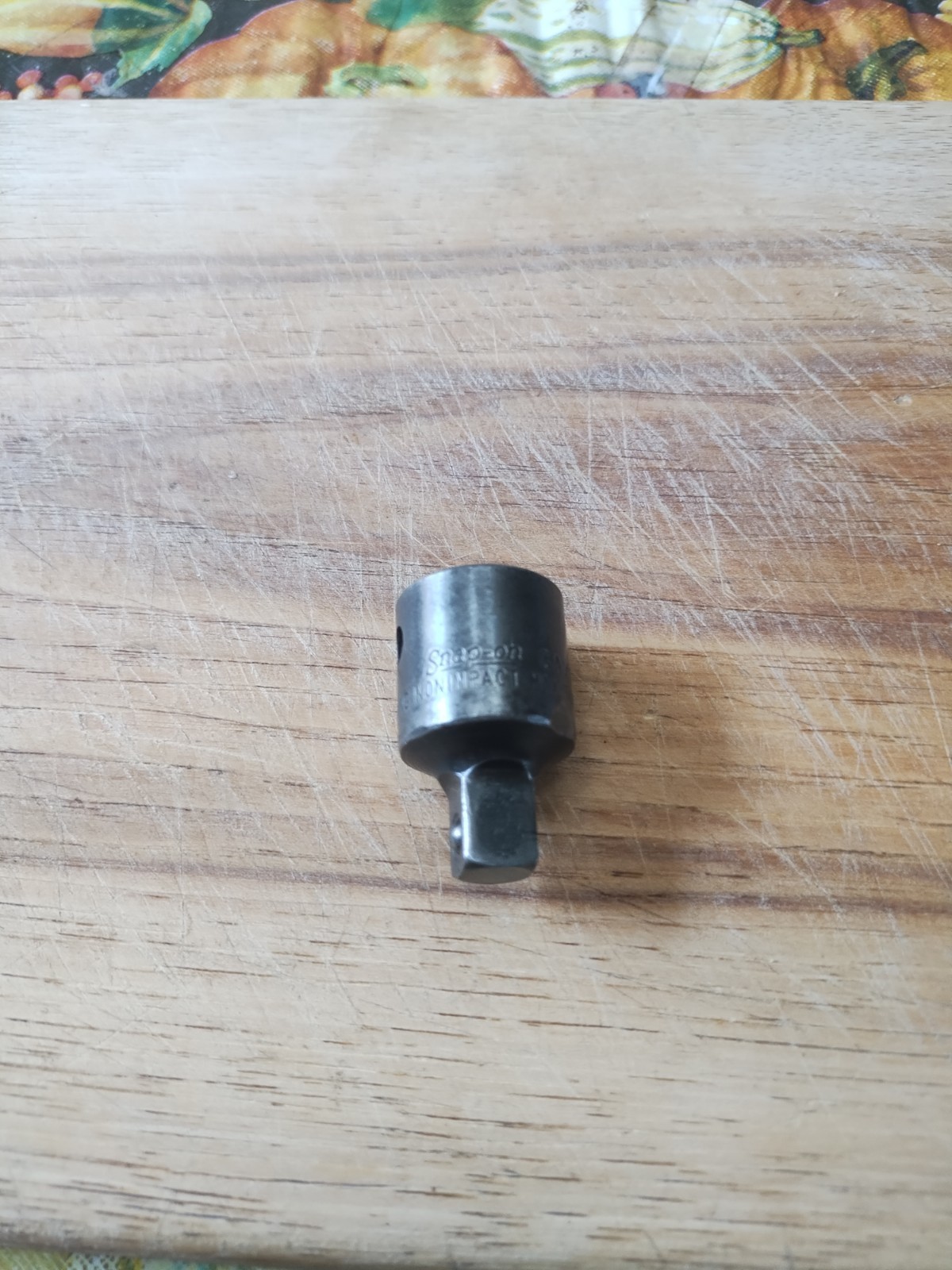 Snap On 1/2″ to 3/8″ Non-Impact Adapter. Part # GAXI. Black Oxide