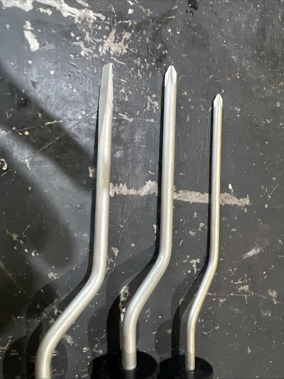 NOS Craftsman USA Offset Spinner Screwdriver Set Of 3. NEW