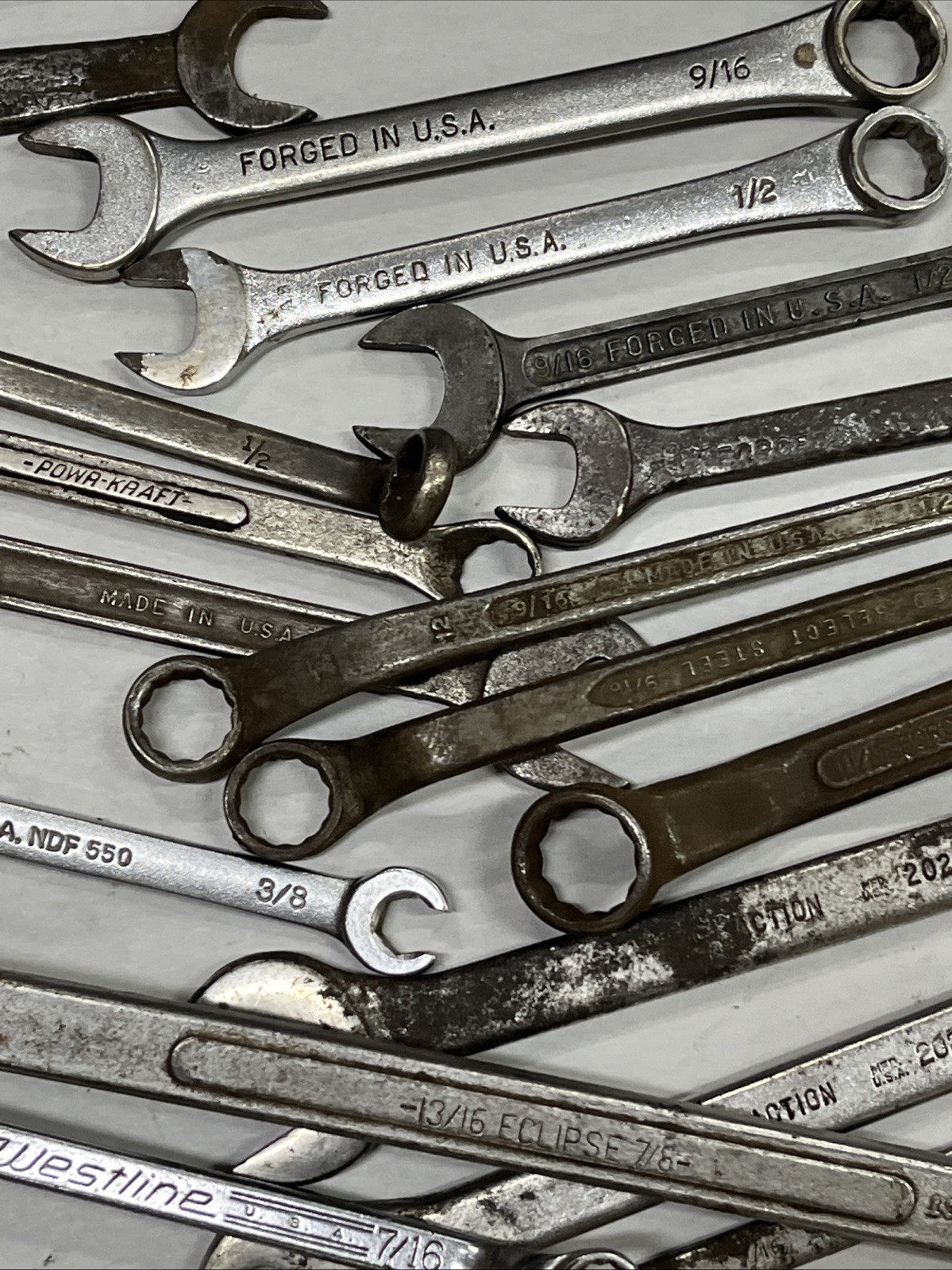 USA Wrenches Lot Wizard Kraeuter Sk Vlchek Hexite Billings Crescent Action Force