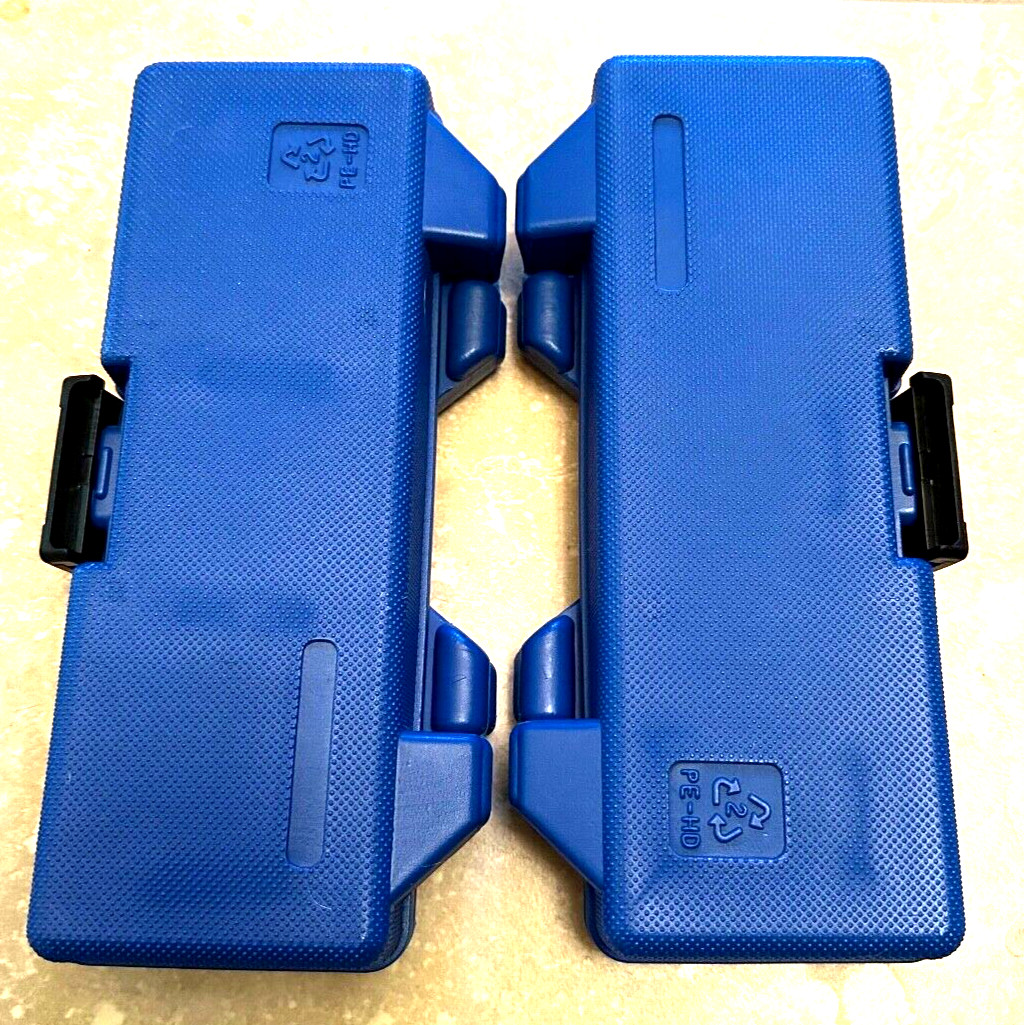 Cornwell Tools 1/4″ Drive CASE ONLY lot SAE Shallow Deep Socket Set Blue Storage