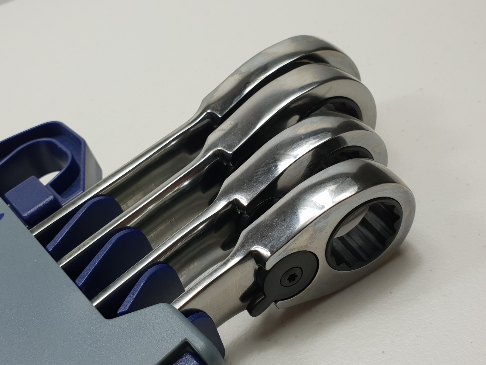 Blue Point 21-25mm Ratchet Spanner Set BOERM704 – As sold by Snap On.