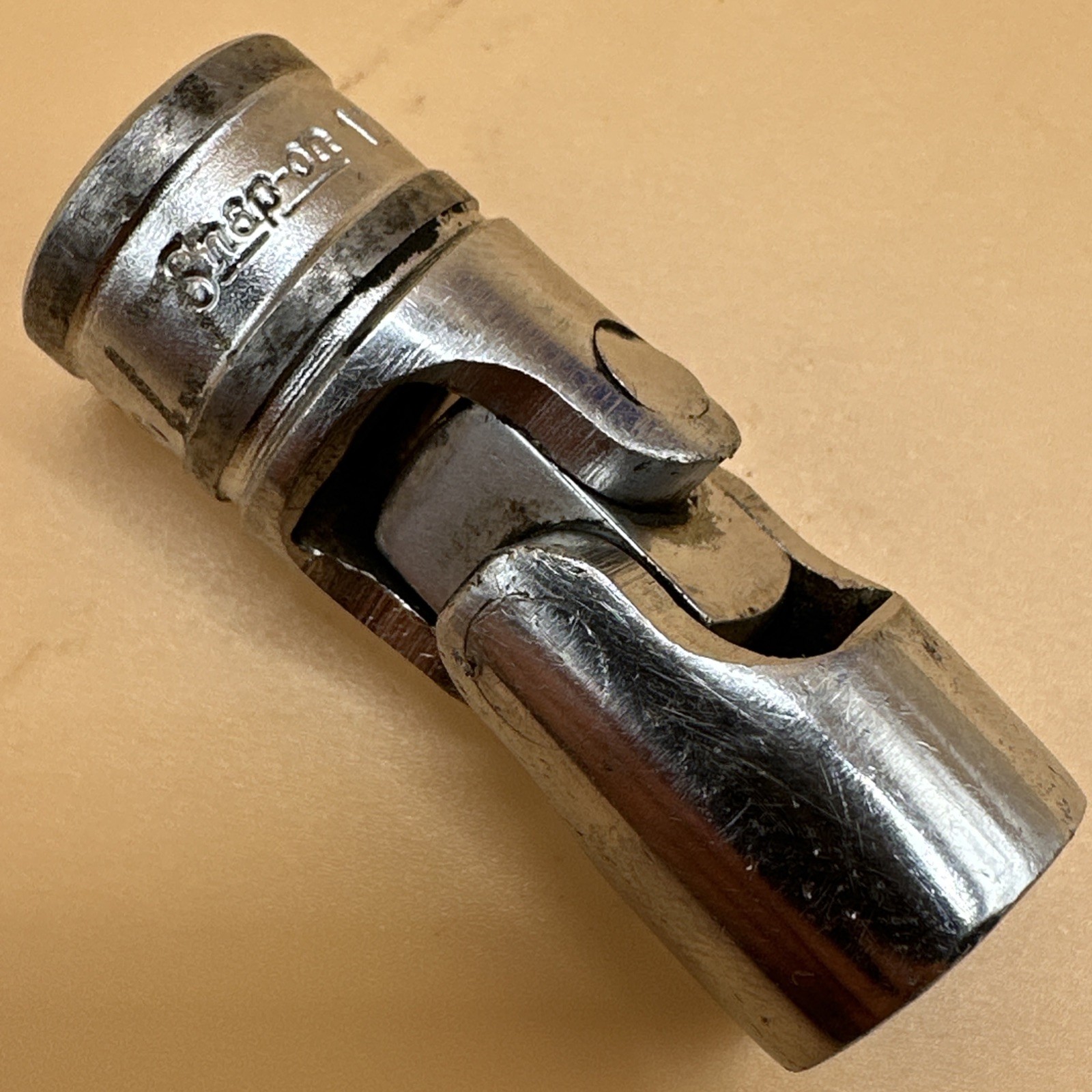 Vintage Snap On 12mm 6 Point Swivel Socket 3/8” Drive FSUM12